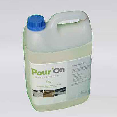 Pour-on gravel binder clear 5 kg
